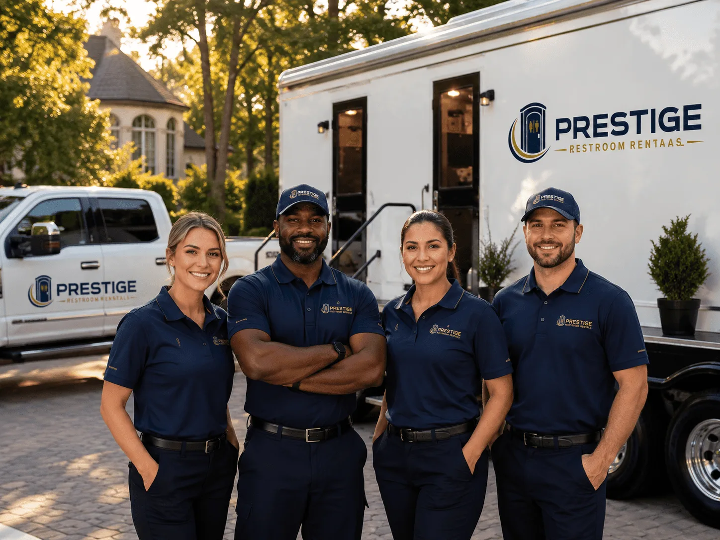 Trusted Luxury Portable Restrooms company in Currie, NC